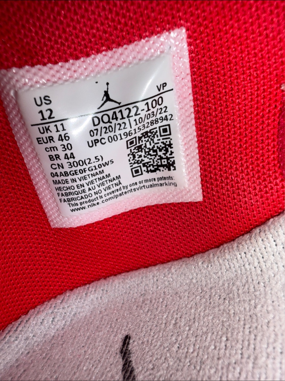 Jordan XXXVII 37 low Bred Basketball Shoes - Picture 2 of 6